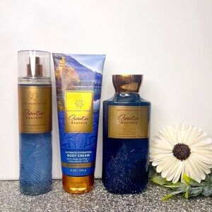 Bath & Body Works Sweater Weather Fall Scent Lotion Gift Set Nwt